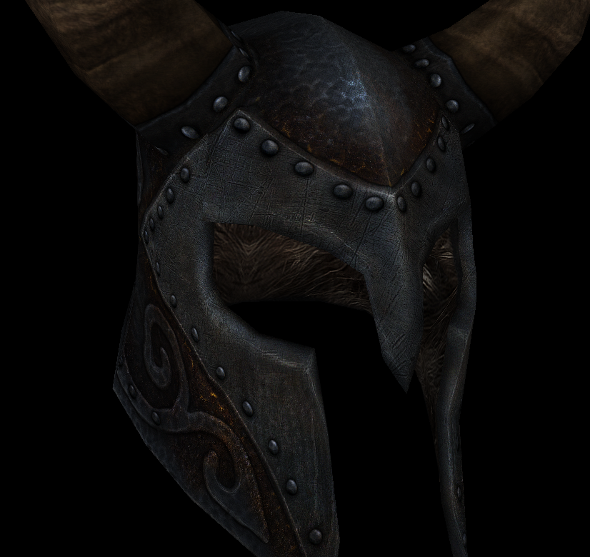 Мод для Skyrim — Ретекстур Шлема Ингола