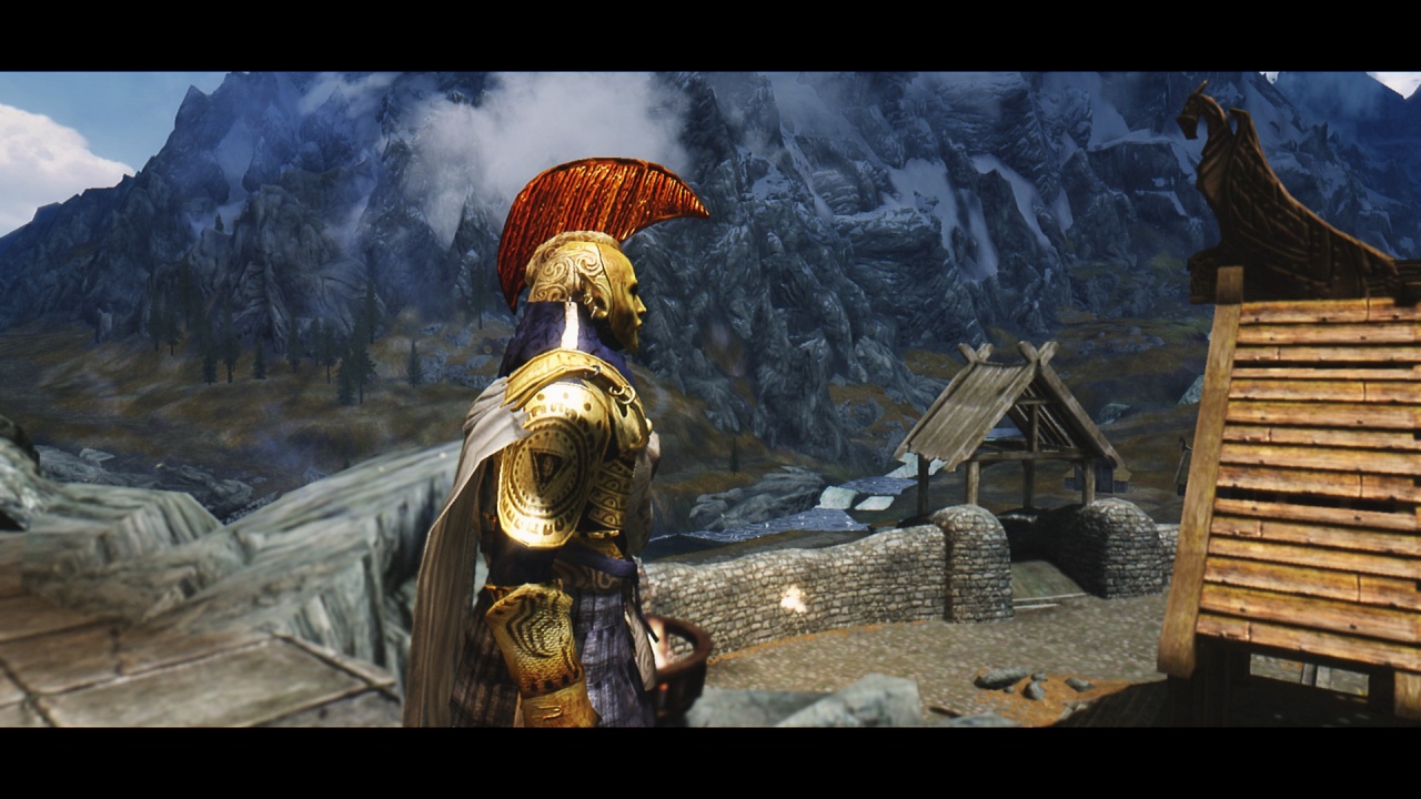 Мод для Skyrim — Броня Ординатора из Morrowind