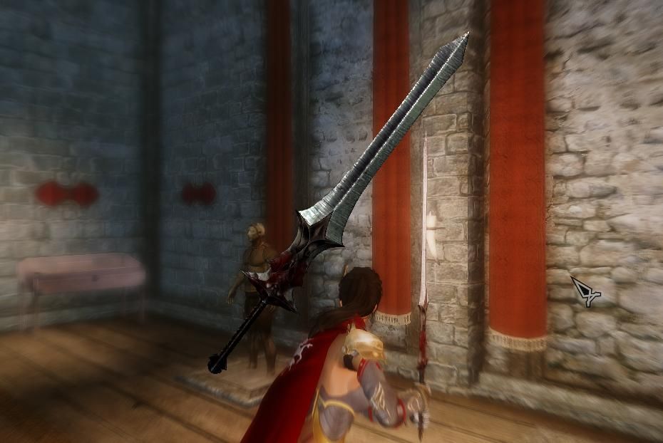 Мод для Skyrim — Броня и меч безмятежности