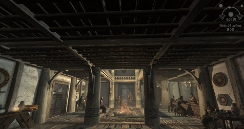 Мод для Skyrim — Комнаты в таверну Вайтрана
