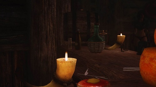 Мод для Skyrim — Ретекстур пламени свечи