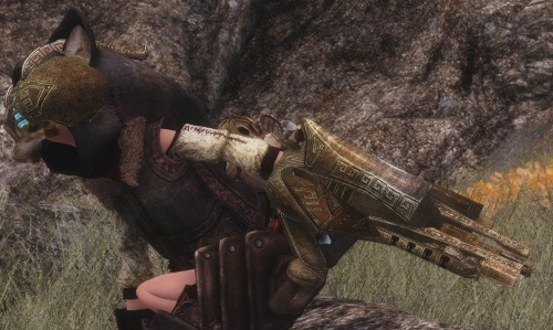 Мод для Skyrim — Ручное двемерское оружие
