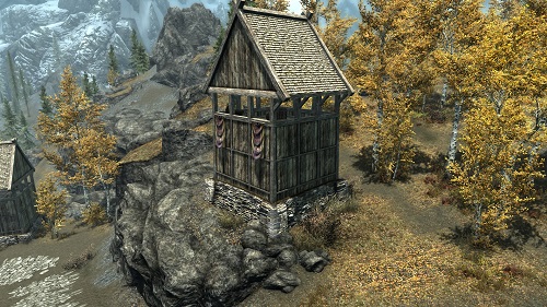 Мод для Skyrim — Дом в стене Рифтена