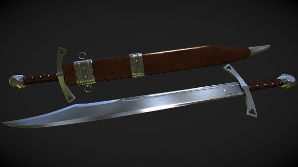 Мод для Skyrim — Одноручный меч «Вассал»