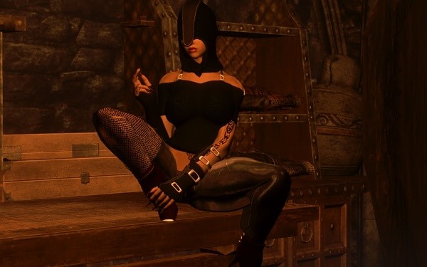 Мод для Skyrim — Броня в готическом стиле для девушек (SevenBase)