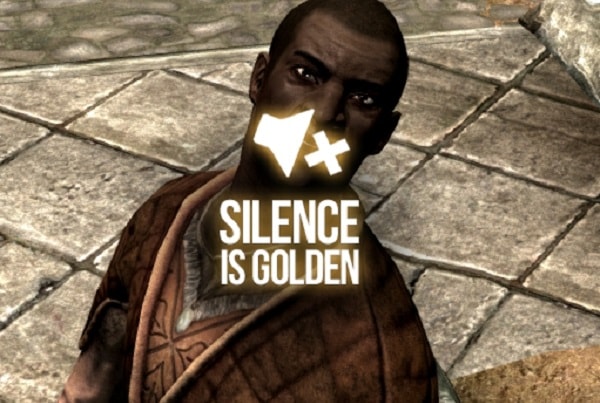 Мод для Skyrim — Молчание – золото