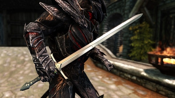 Мод для Skyrim — Набор стальных мечей
