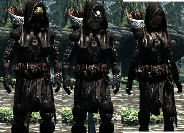 Мод для Skyrim — Броня мастера Темного Братства
