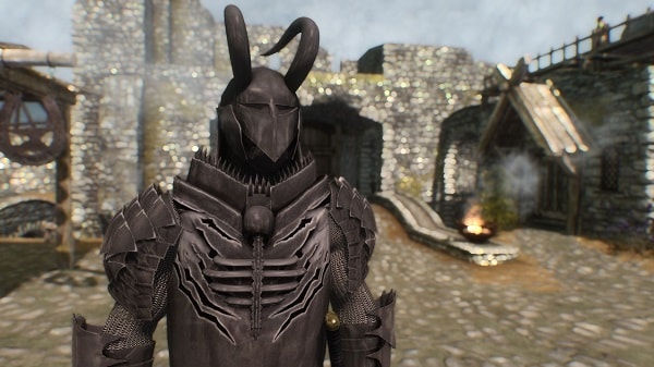 Мод для Skyrim — Броня повелителя демонов