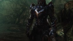 Мод для Skyrim — Усиленная Эбонитовая броня