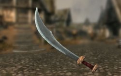Мод для Skyrim — Ретекстур меча редгардов