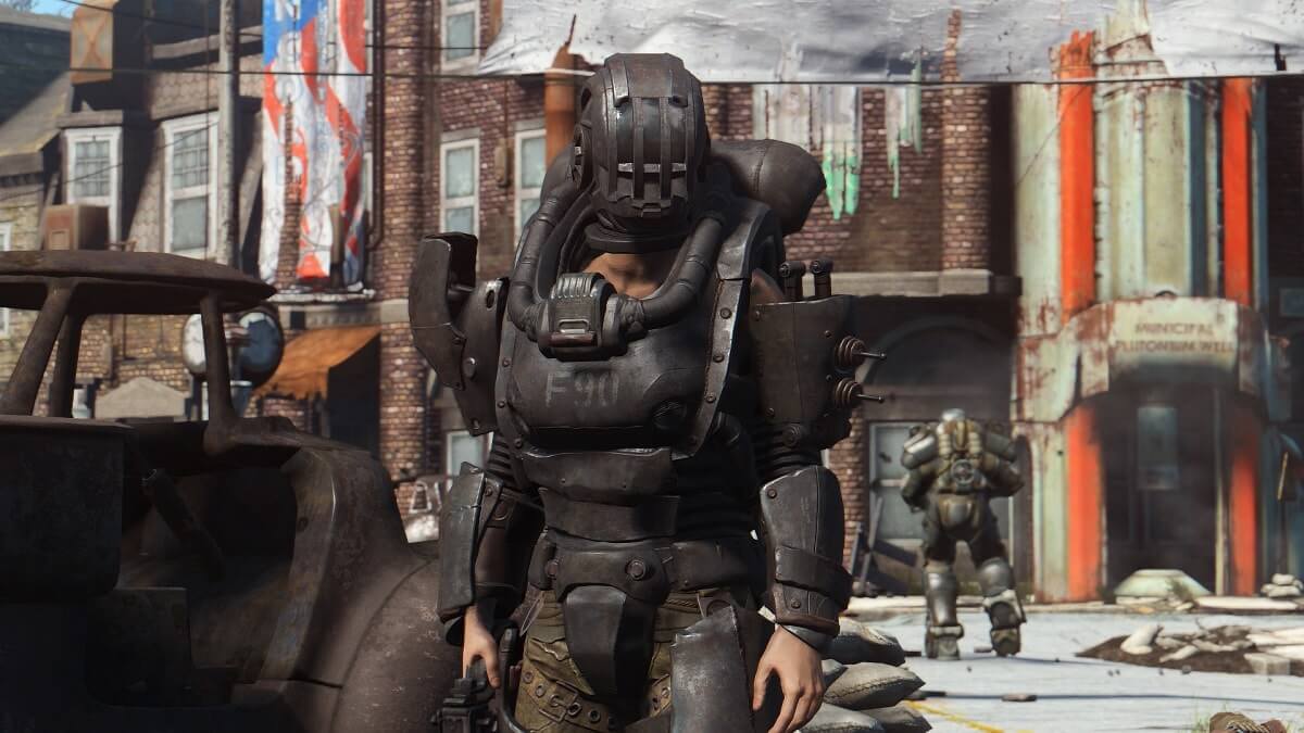 Fallout 4 модели роботов подставка фото 23