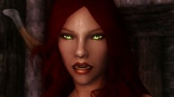 Мод для Skyrim — Клыки для вампиров женского пола