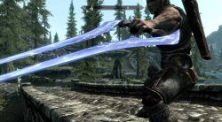 Мод для Skyrim — Энергетический меч