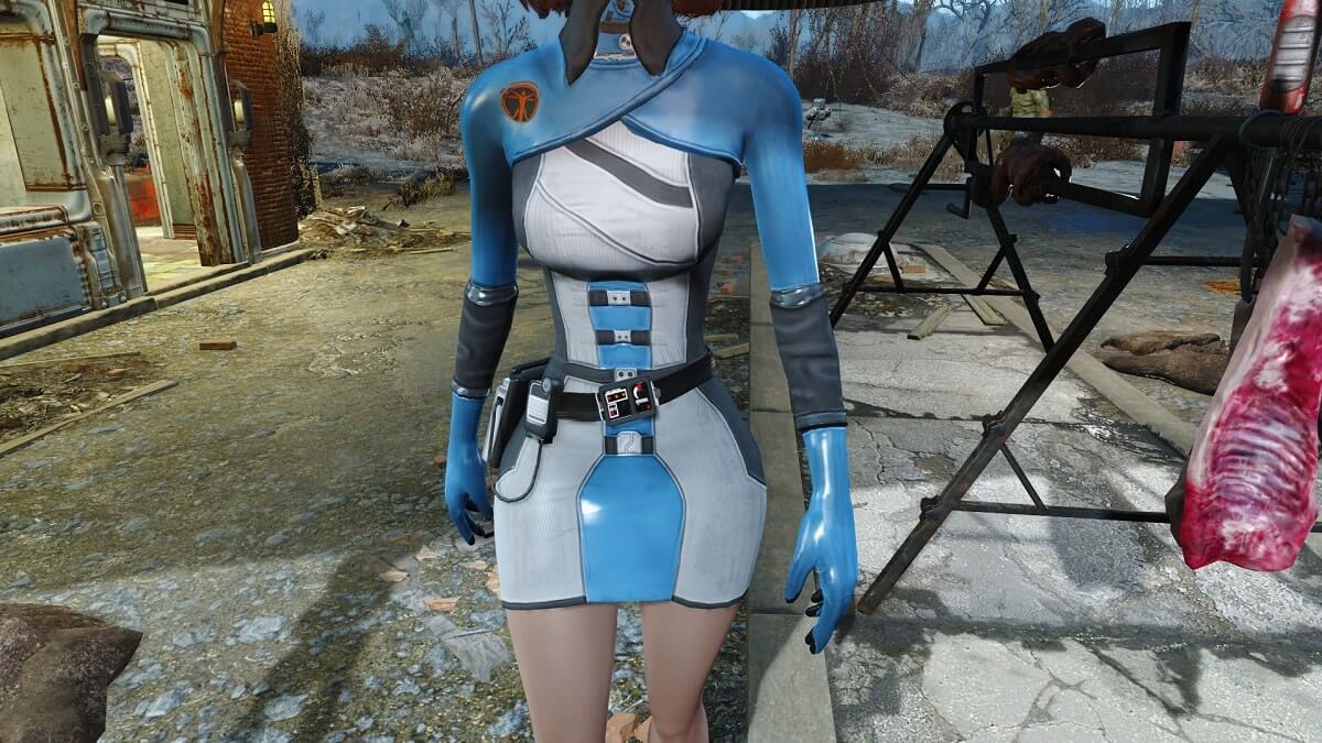 Fallout 4 боевой костюм бостонской полиции фото 21