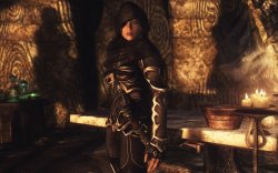 Мод для Skyrim — Броня Черное Таинство