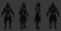 Мод для Skyrim — Черная броня Крестоносца