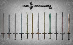 Мод для Skyrim — Забытые длинные мечи