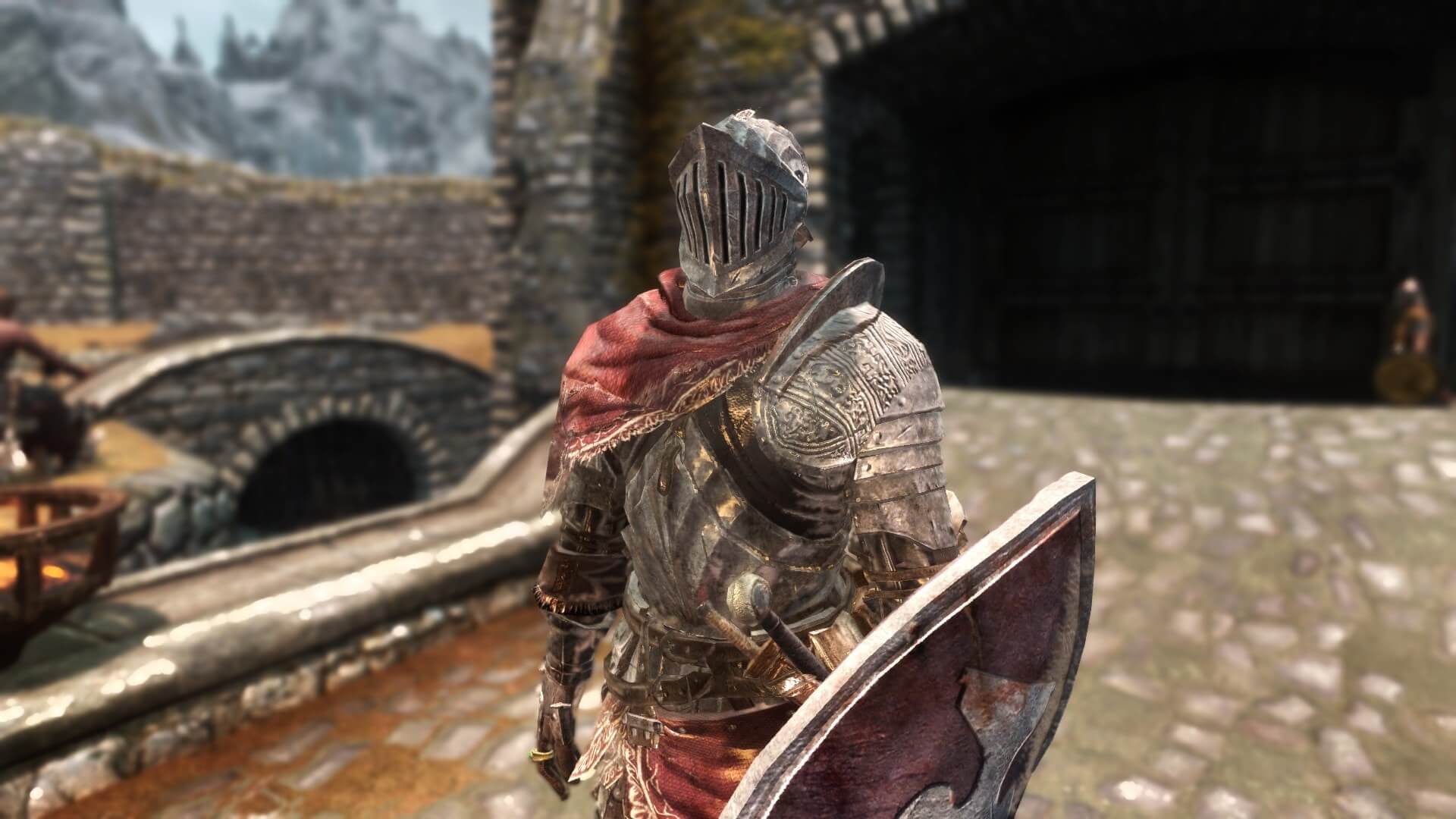 Снаряжение дарк соулс. Skyrim Dark Souls Knight Armor. Dark Souls броня. DS 2 броня. Доспехи из Dark Souls 2.