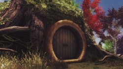 Мод для Skyrim — Дом в пне