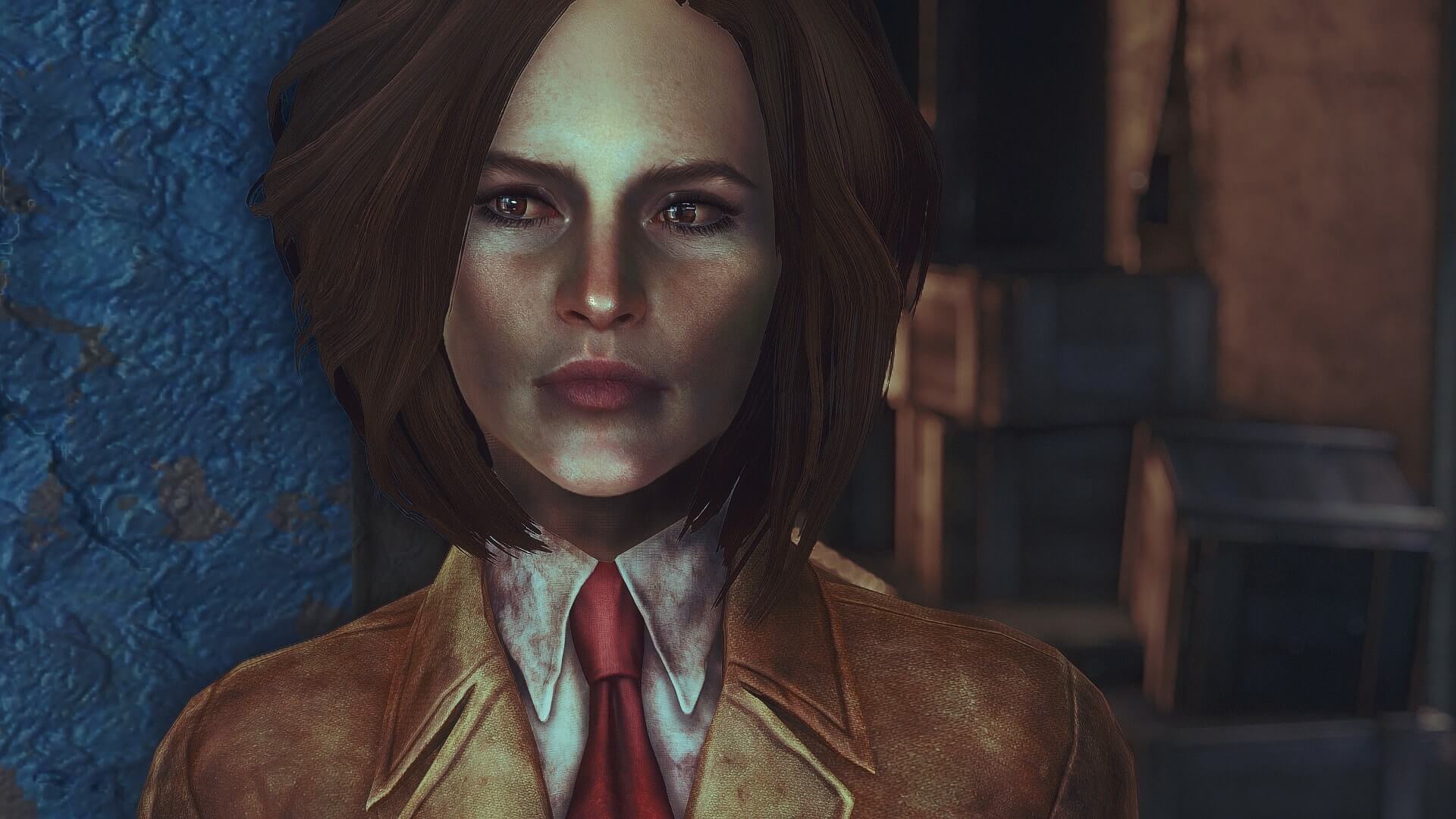 Fallout 4 текстуры женского лица фото 13