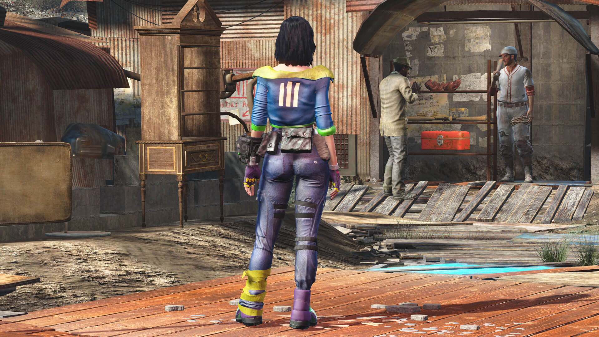 Fallout 4 capital wasteland outfit pack фото 85