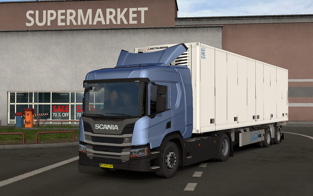 Scania NGS P Cab