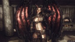 Мод для Skyrim — Анимированные драконьи крылья