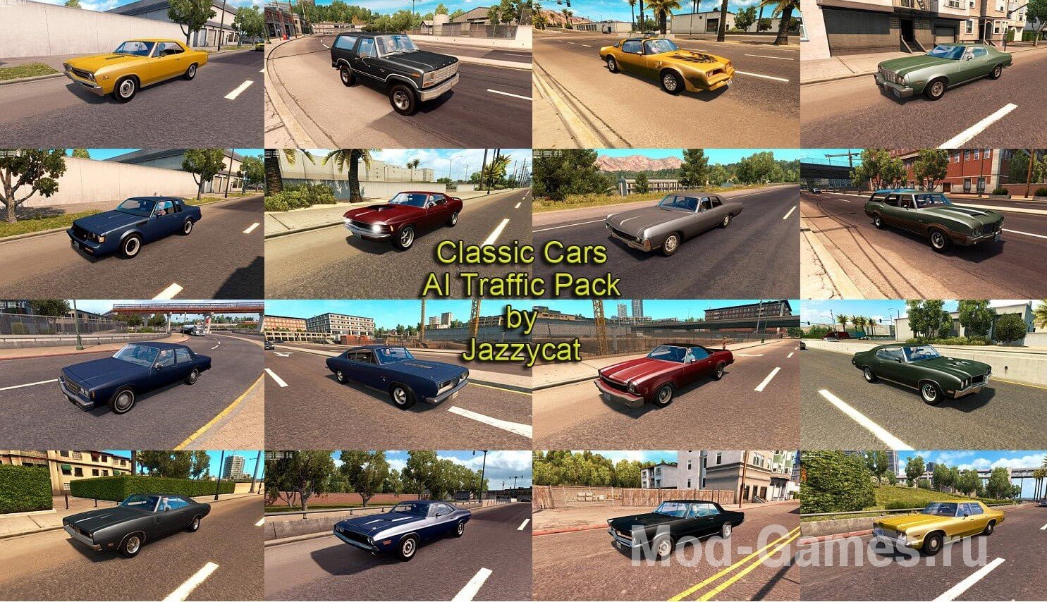 Classic Cars Traffic Pack