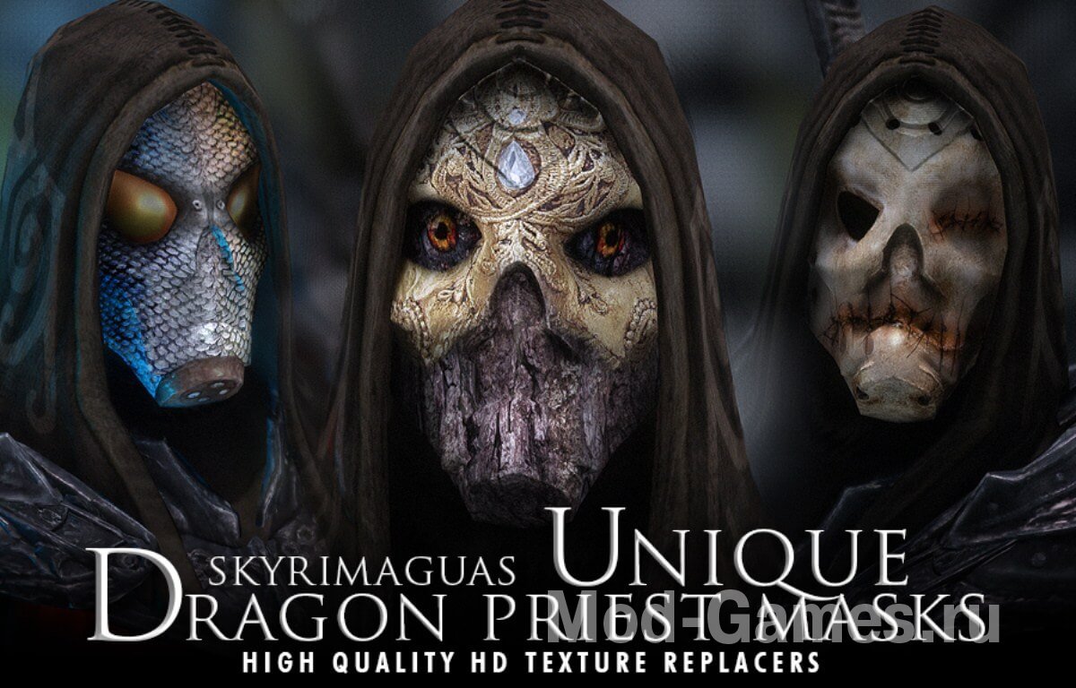 Уникальные маски Драконьих жрецов