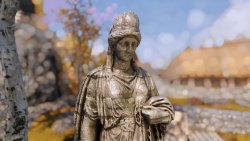 Мод для Skyrim — Женская статуя Талоса