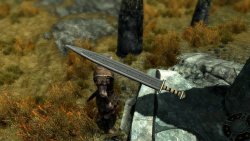 Мод для Skyrim — Древний имперский меч